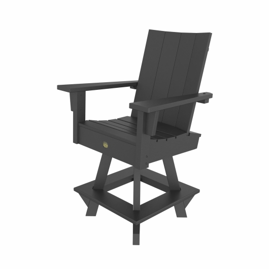 DURAWOOD® Poly Refined Counter Height Swivel Chair