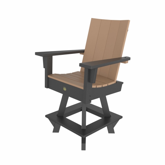 DURAWOOD® Poly Refined Counter Height Swivel Chair