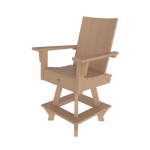 DURAWOOD® Poly Refined Counter Height Swivel Chair