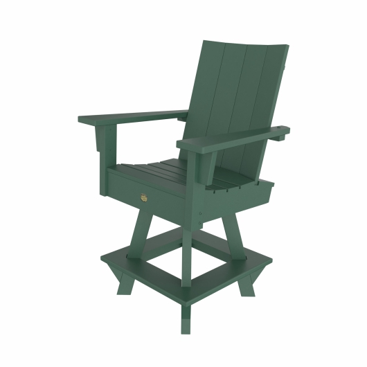 DURAWOOD® Poly Refined Counter Height Swivel Chair