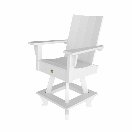 DURAWOOD® Poly Refined Counter Height Swivel Chair
