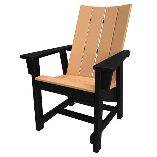 Conversation Chair - Black/Cedar