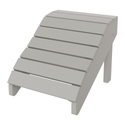 DURAWOOD® Refined Footrest - Gray