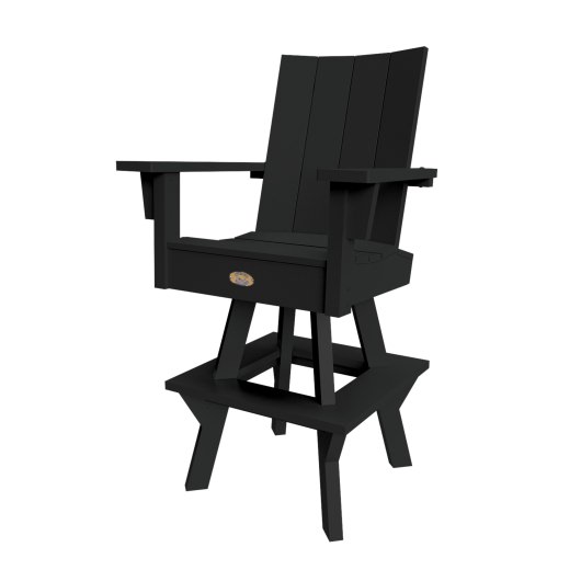 Refined Bar Height Swivel Chair