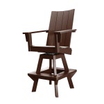 DURAWOOD® Refined Bar Height Swivel Chair
