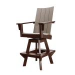Refined Bar Height Swivel Chair