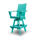 3 Piece Refined Bar Height Swivel Chair Set