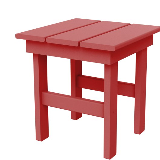 DURAWOOD® Poly Refined Side Table - Red