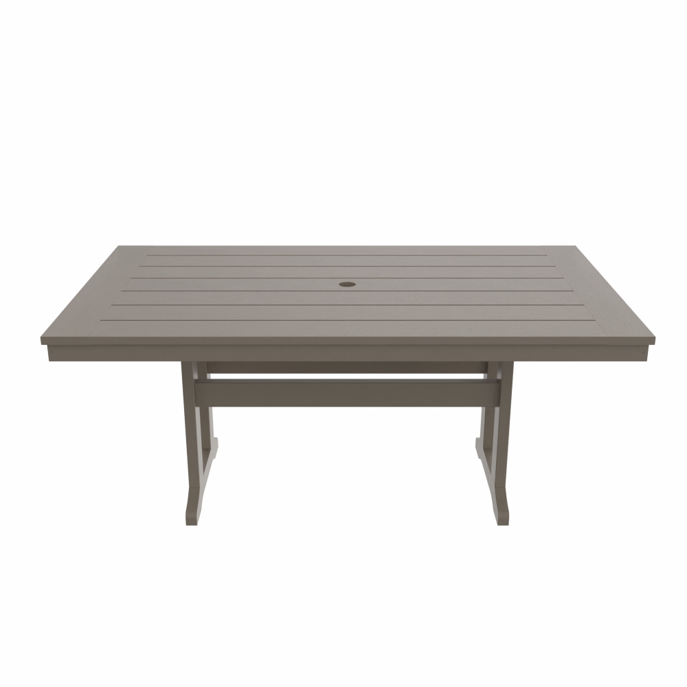 DURAWOOD® Poly Farmhouse Trestle Dining Table