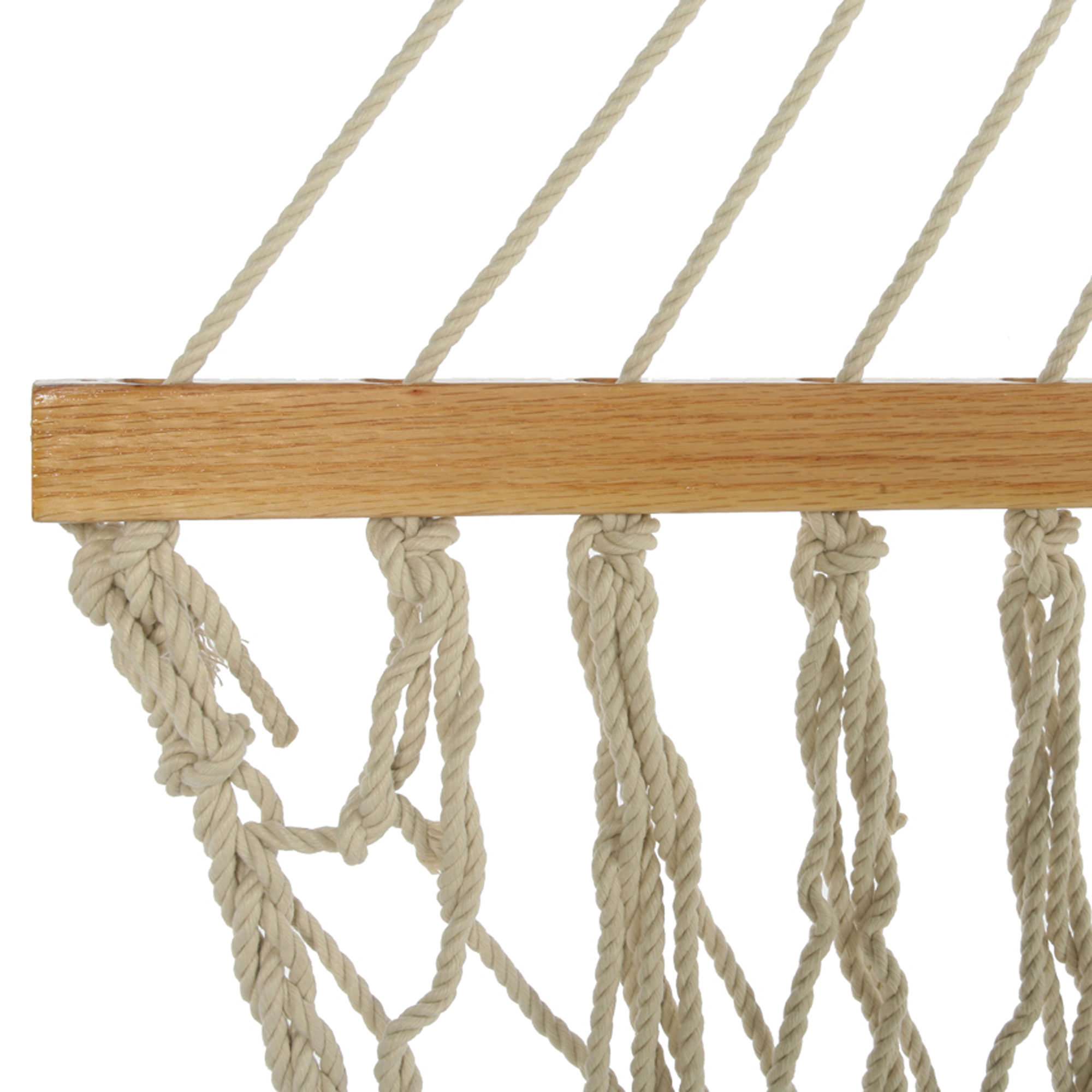 DURACORD® Large Original Rope Pawleys Hammock | | Island Oatmeal 13DCOT - Hammocks