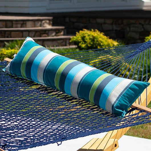 Long  Sunbrella® Hammock Pillow - Expand Calypso