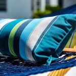 Long  Sunbrella® Hammock Pillow - Expand Calypso