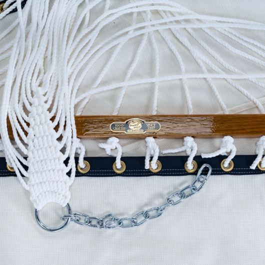 Large Sunbrella Quick Dry Hammock - Way White