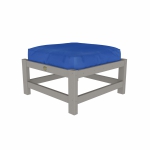 DURAWOOD® Poly Comfort Ottoman - Classic Palette