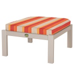 DURAWOOD® Poly Comfort Ottoman - Weatherwood