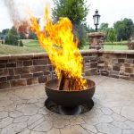 30 in. Patriot Fire Pit with Natural Steel Finish