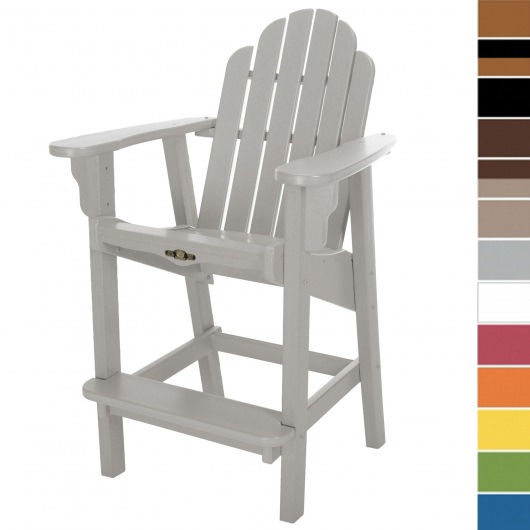 DURAWOOD® Essentials Gray Counter Height Dining Chair