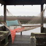 Large DURACORD® Rope Hammock with TRI-BEAM® Steel Hammock Stand and Hammock Pillow