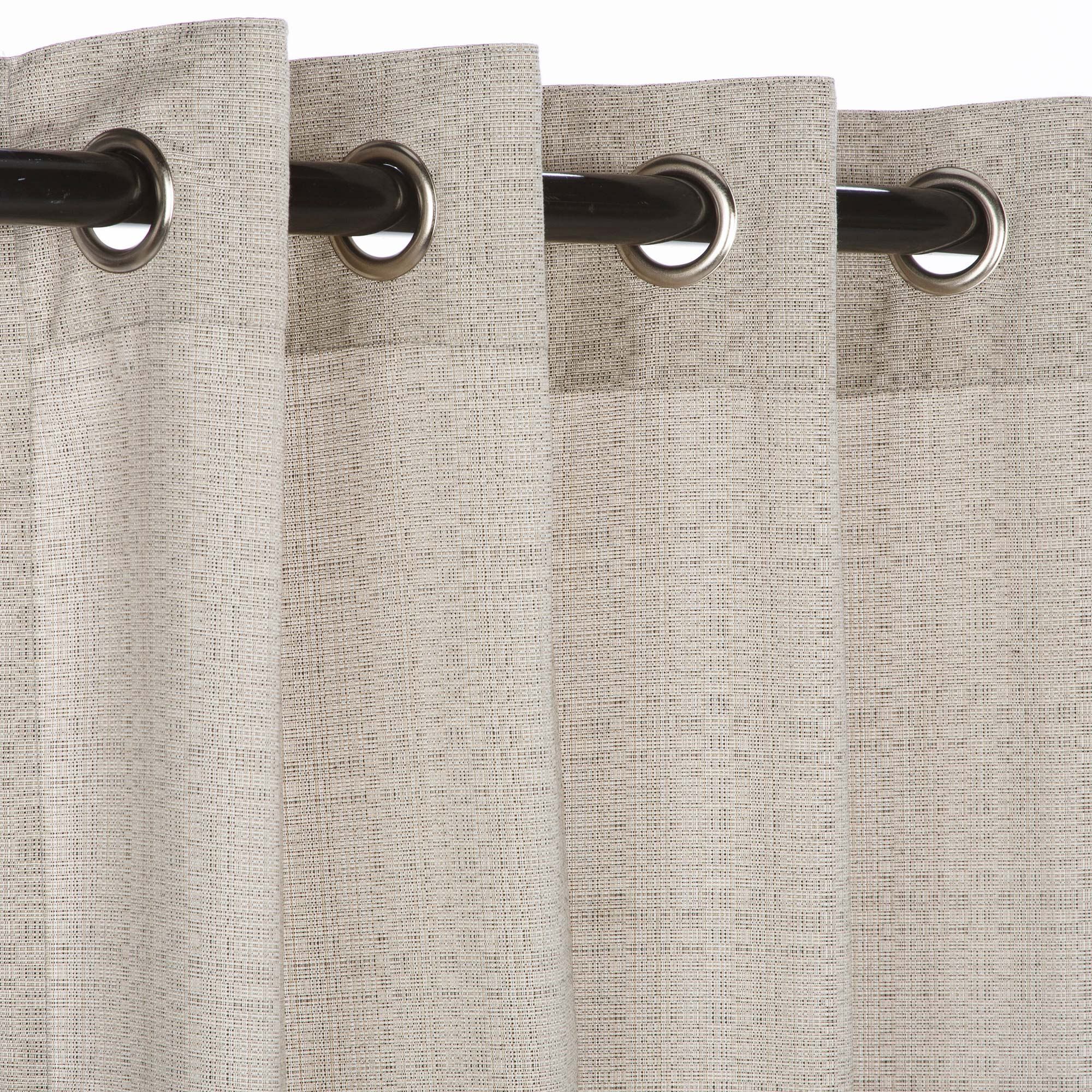 silver and navy curtains