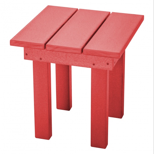 Square Adirondack Side Table - Red