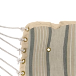 Tufted Sunbrella Cushioned Single Swing - Cove Pebble