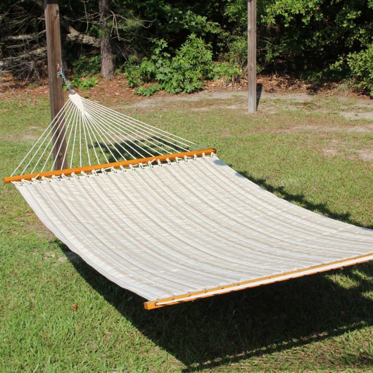 Large Quilted Acrylic Hammock - Granada Stripe