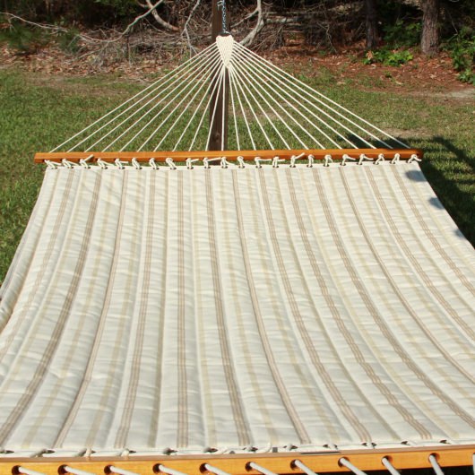 Large Quilted Acrylic Hammock - Granada Stripe