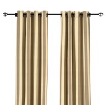 Sunbrella Regency Sand Outdoor Curtain with Grommets