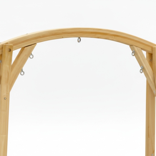 ROMAN ARC® Cypress Wood Swing Stand