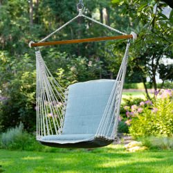 Sunbrella Cushioned Single Swing - Cast Oasis