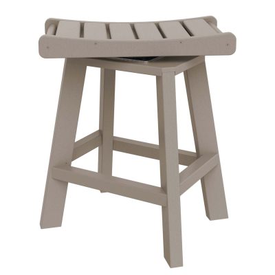 DURAWOOD® Counter Height Swivel Saddle Stool