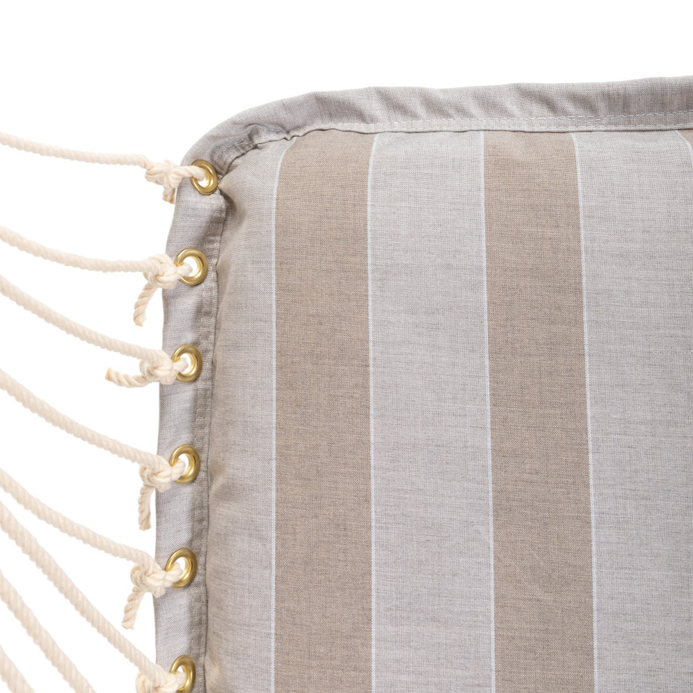 Sunbrella Cushioned Single Swing - Range Dune