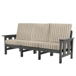 DURAWOOD® Comfort Sofa - Coastal Fog Palette