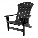 Sunrise Black Durawood Adirondack Chair