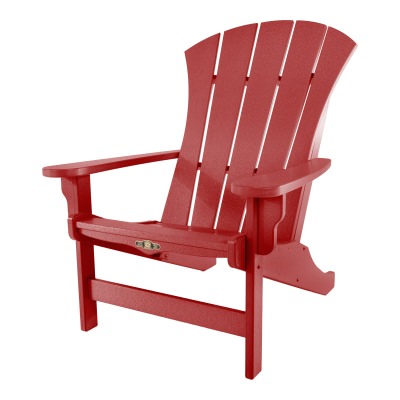 Sunrise Red Durawood Adirondack Chair