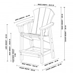 Sunrise Counter Height Chair