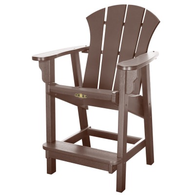 Sunrise Counter Height Chocolate Durawood Chair