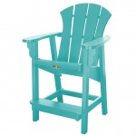 Sunrise Counter Height Turquoise Durawood Chair