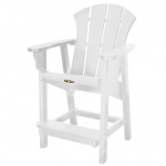 DURAWOOD® Sunrise Counter Height White Chair