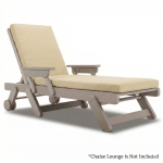Chaise Lounge Seat/Back Sunbrella Cushion Set