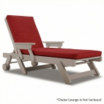 Chaise Lounge Seat/Back Sunbrella Cushion Set