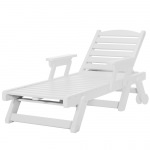 DURAWOOD® Chaise Lounge With Folding Arms