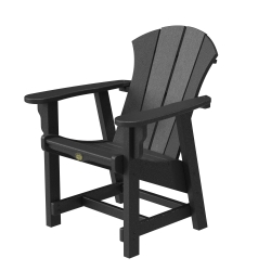 DURAWOOD® Sunrise Conversation Chair - Black