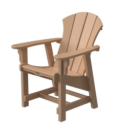 DURAWOOD® Sunrise Conversation Chair - Cedar