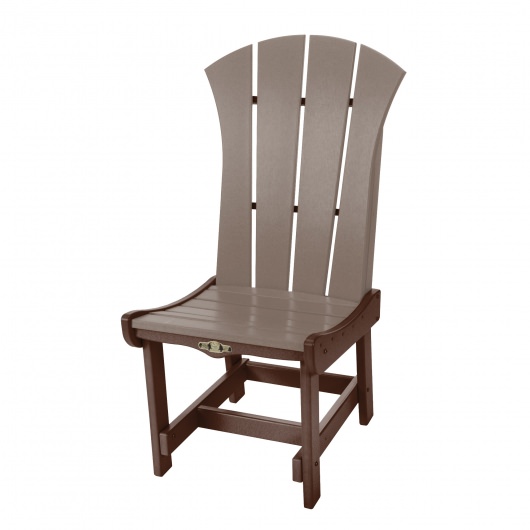 DURAWOOD® Sunrise Dining Chocolate and Weatherwood Chair