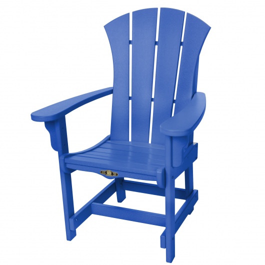 DURAWOOD® Sunrise Dining Chair with Arms - Blue
