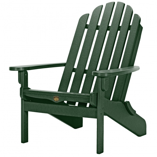 DURAWOOD® Essentials Folding Adirondack Chair - Pawleys Green