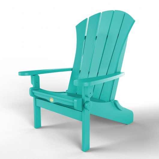 DURAWOOD® Sunrise Adirondack Folding Chair - Turquoise