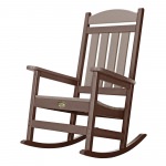 DURAWOOD® Vertical Porch Rocker - Chocolate and Weatherwood