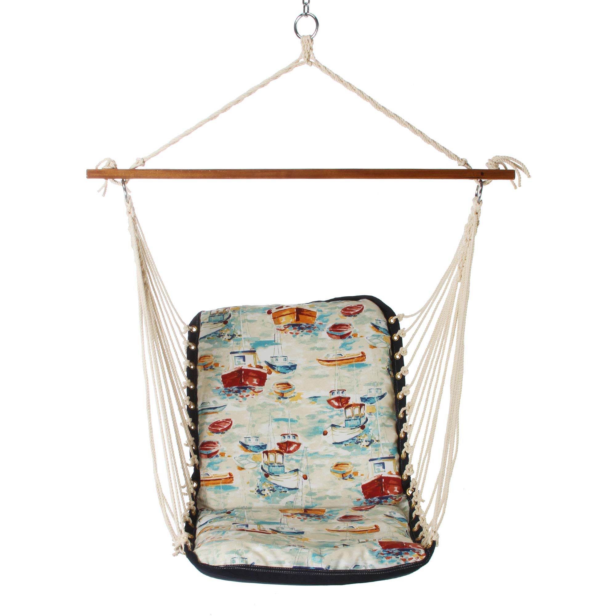 Cushioned Single Swing - Spinnaker Bay Sailor | SSPINBAY | Pawleys ...